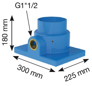 Support pour pompe immergée E-MPSM Calpeda 